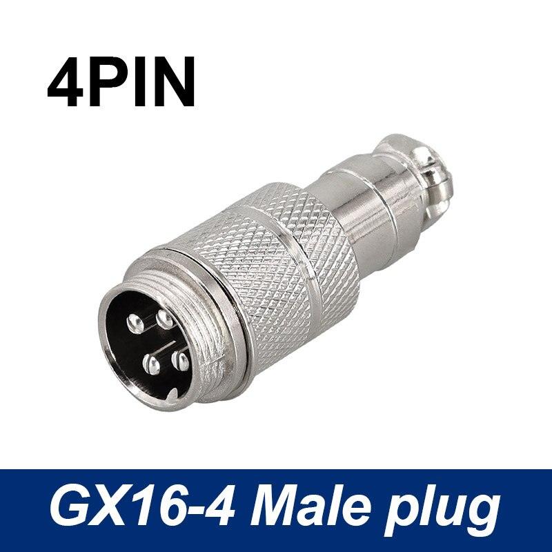 Male Plug GX16  aviation connector docking male plug 2Pin-10pin L73 RS765 DF16 M16.