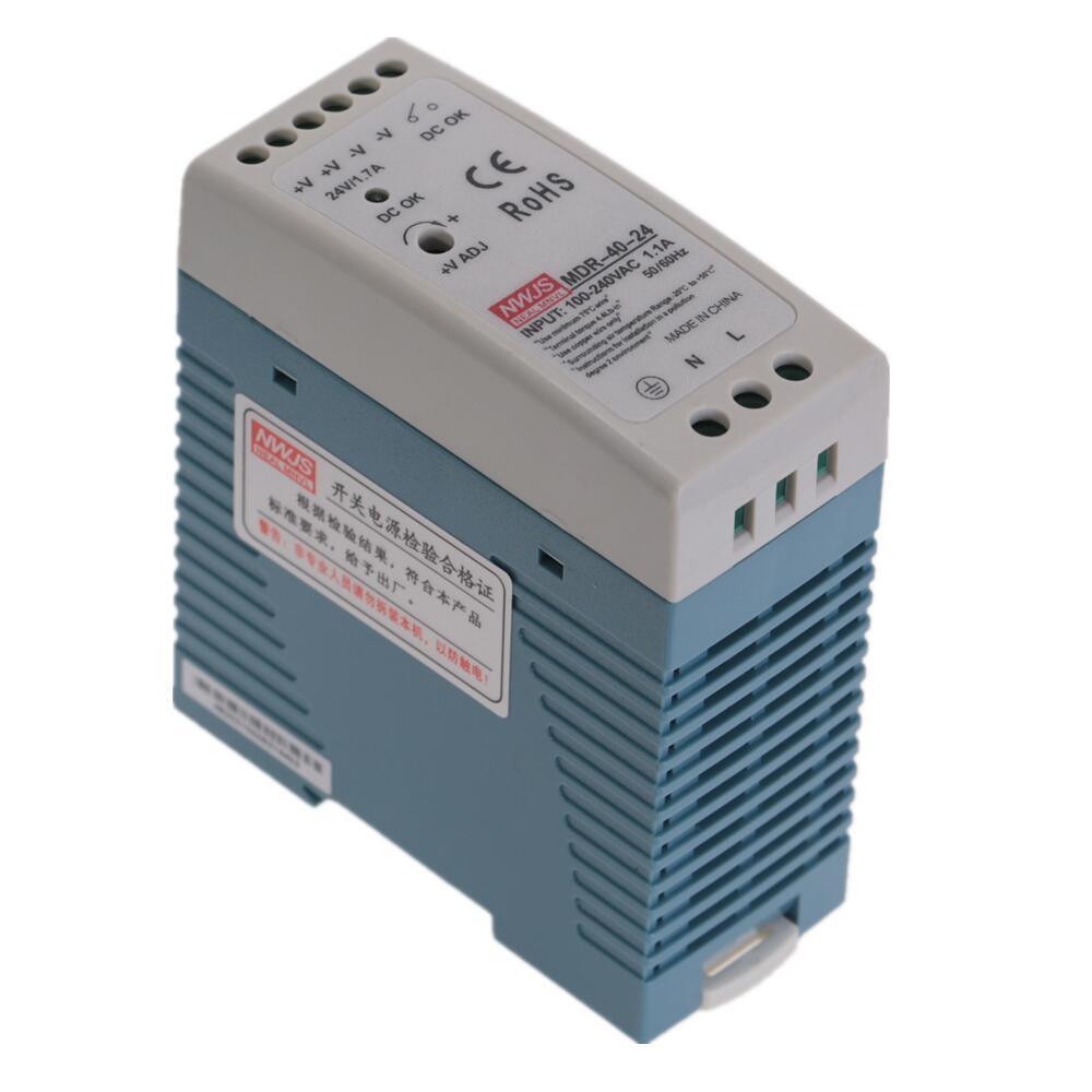 MDR-40 40W Single Output 5V 12V 15V 24V Din Rail Switching Power Supply AC/DC.