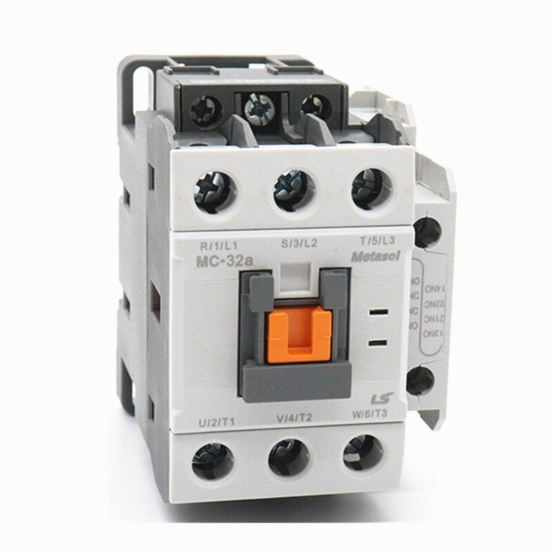 dc contactor, contactor dc,LS MC Contactor, MC-32A DC Contactor, MC-40A DC Contactor, 24VDC Contactor, 110VDC Contactor, 220VDC Contactor, LS Electric Contactor, DC Coil Contactor, Industrial Electromagnetic Contactor, 32A Contactor, 40A Contactor, Motor Control Contactor, PLC Control Contactor, Low Voltage Contactor, Automation Contactor