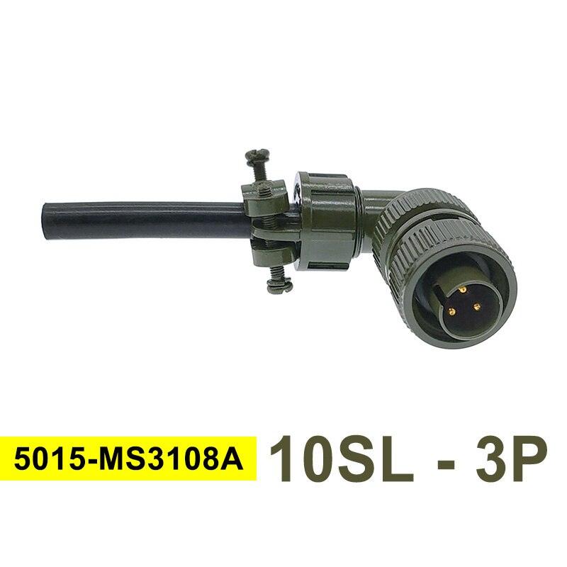 MIL-C 5015 Military Specification Connectors 10SL-3 10SL-4 MIL STD Plug&amp;Socket MS3102A MS3106A MS3108A Circular Connector.