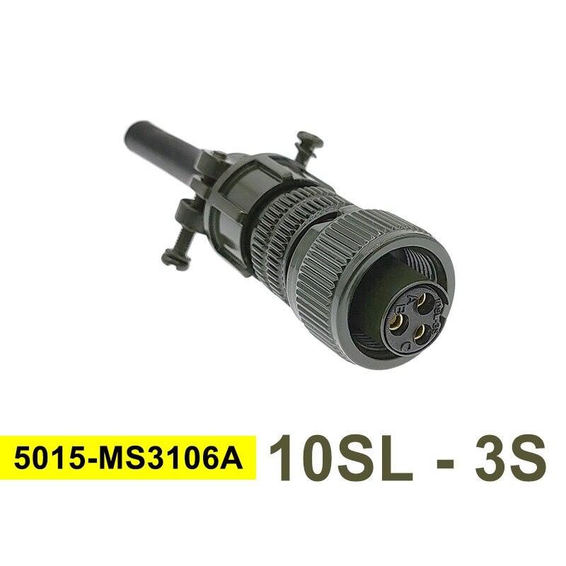 MIL-C 5015 Military Specification Connectors 10SL-3 10SL-4 MIL STD Plug&amp;Socket MS3102A MS3106A MS3108A Circular Connector.