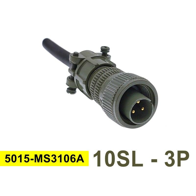 MIL-C 5015 Military Specification Connectors 10SL-3 10SL-4 MIL STD Plug&amp;Socket MS3102A MS3106A MS3108A Circular Connector.