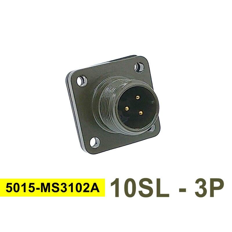 MIL-C 5015 Military Specification Connectors 10SL-3 10SL-4 MIL STD Plug&amp;Socket MS3102A MS3106A MS3108A Circular Connector.