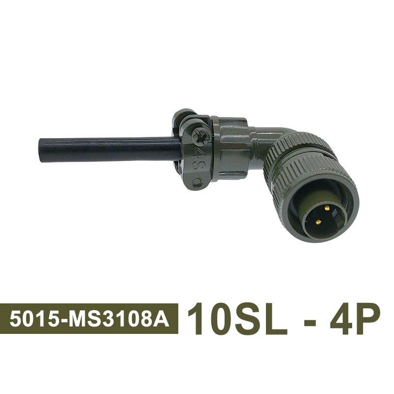 MIL-C 5015 Military Specification Connectors 10SL-3 10SL-4 MIL STD Plug&amp;Socket MS3102A MS3106A MS3108A Circular Connector.