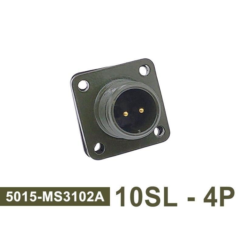 MIL-C 5015 Military Specification Connectors 10SL-3 10SL-4 MIL STD Plug&amp;Socket MS3102A MS3106A MS3108A Circular Connector.