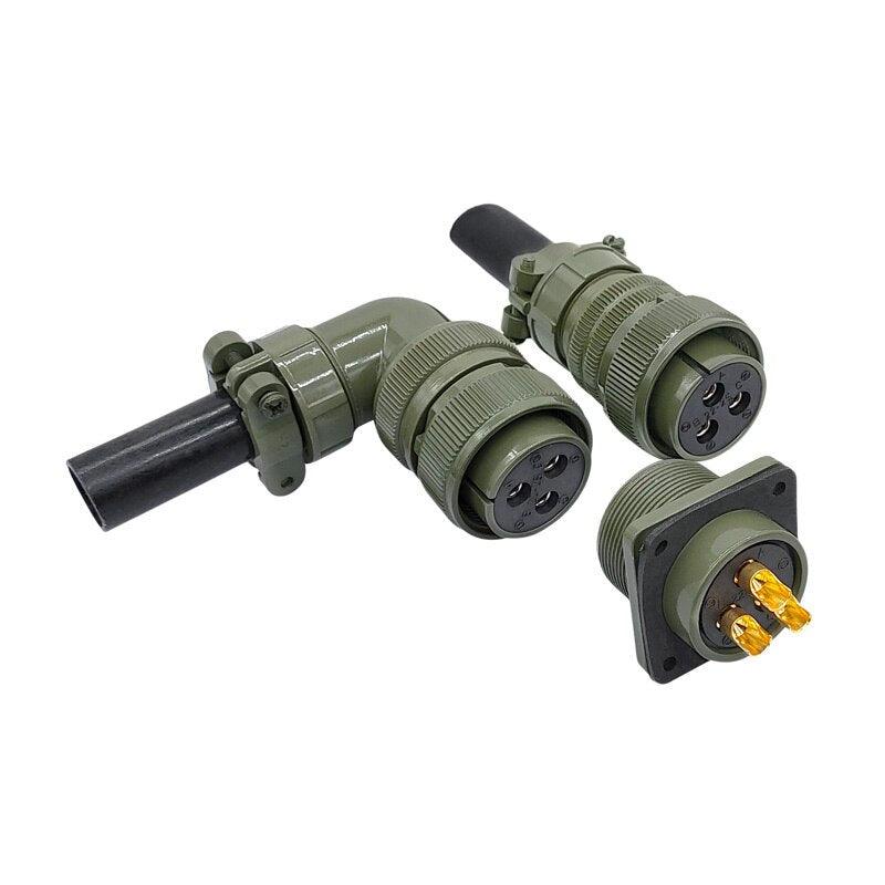 MIL-C Circular Connectors 5015 MIL STD 22-2 22-12 22-22 Military Specification Connectors MS3102A Plug&amp;Socket MS3106A MS3108A.