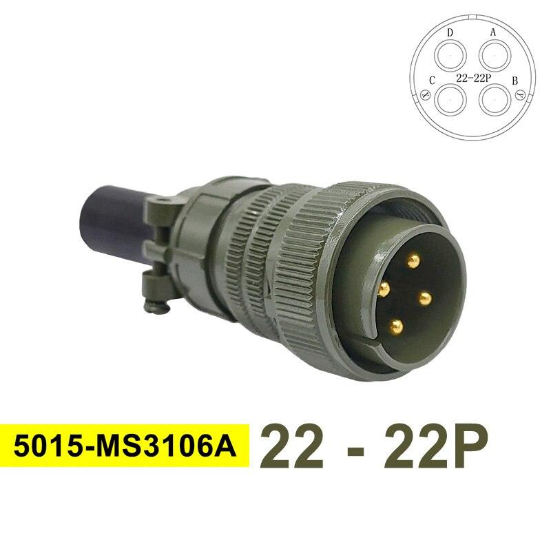 MIL-C Circular Connectors 5015 MIL STD 22-2 22-12 22-22 Military Specification Connectors MS3102A Plug&amp;Socket MS3106A MS3108A.