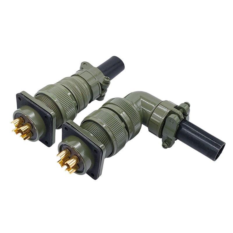 MIL-C Circular Connectors 5015 MIL STD 22-2 22-12 22-22 Military Specification Connectors MS3102A Plug&amp;Socket MS3106A MS3108A.