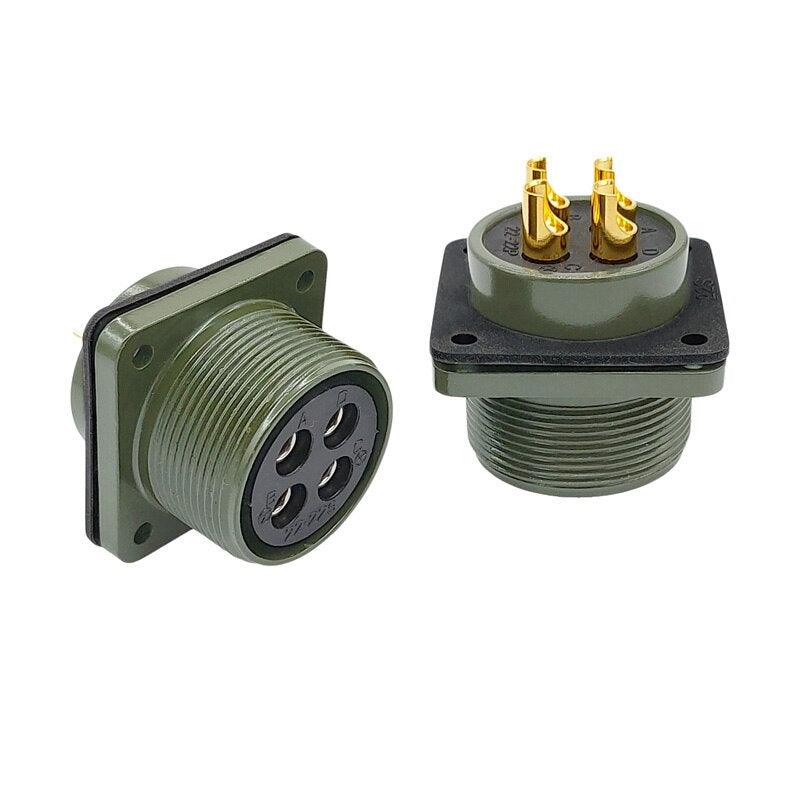 MIL-C Circular Connectors 5015 MIL STD 22-2 22-12 22-22 Military Specification Connectors MS3102A Plug&amp;Socket MS3106A MS3108A.