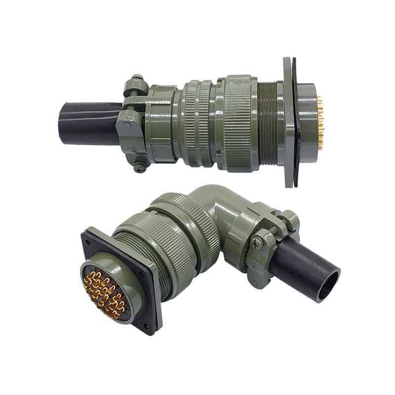 MIL STD Circular Connector 5015 28-12 Military Specification Connectors 28-11 MIL-C Socket MS3102A MS3108A MS3106A Plug.