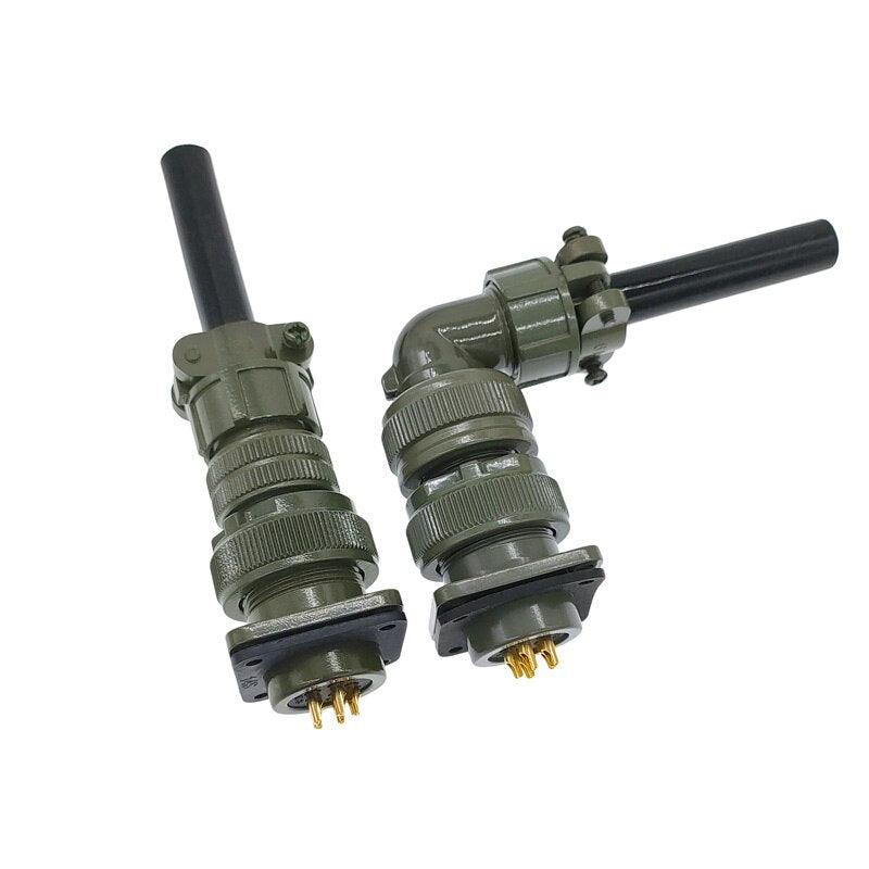 MIL STD Circular Connector MS3102A 14S-2 14S-5 14S-6 MIL-C 5015 Military Specification Connectors MS3106 MS3108 Plug&amp;Socket.