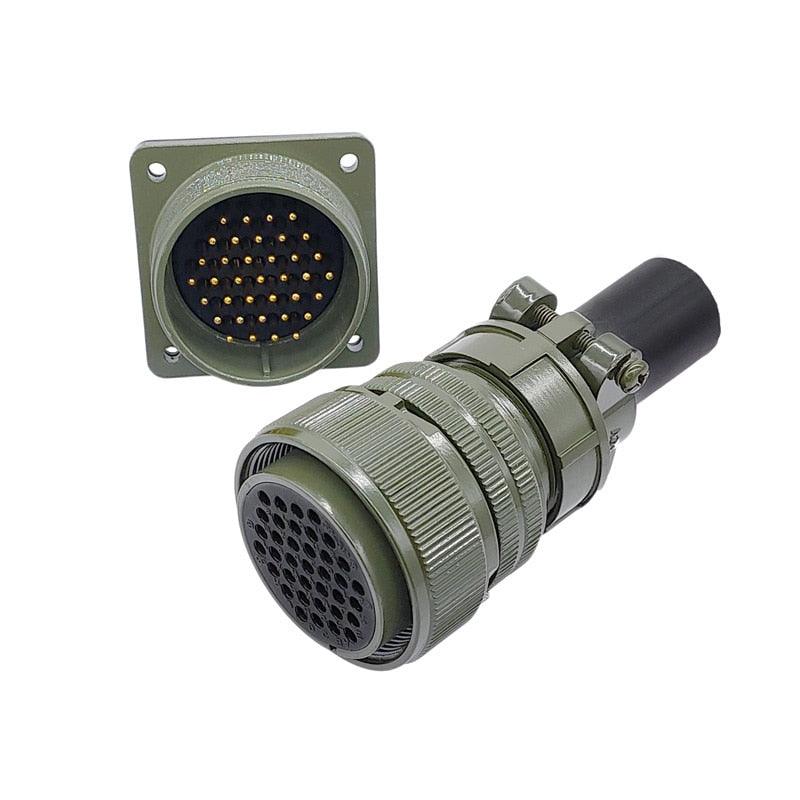 Military Specification Connectors 5015 28-15 28-21 MIL STD MIL-C Circular Connectors MS3102 MS3106 MS3108 Socket Plug.