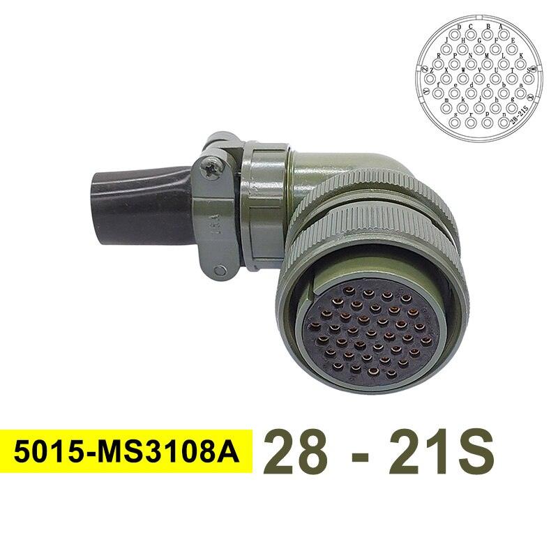 Military Specification Connectors 5015 28-15 28-21 MIL STD MIL-C Circular Connectors MS3102 MS3106 MS3108 Socket Plug.