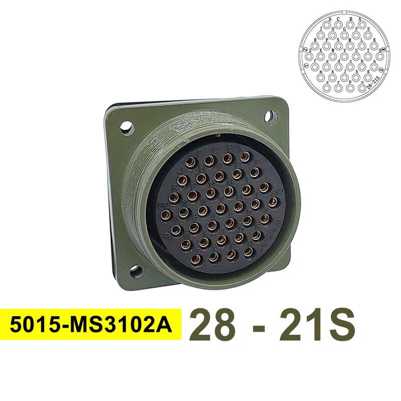 Military Specification Connectors 5015 28-15 28-21 MIL STD MIL-C Circular Connectors MS3102 MS3106 MS3108 Socket Plug.