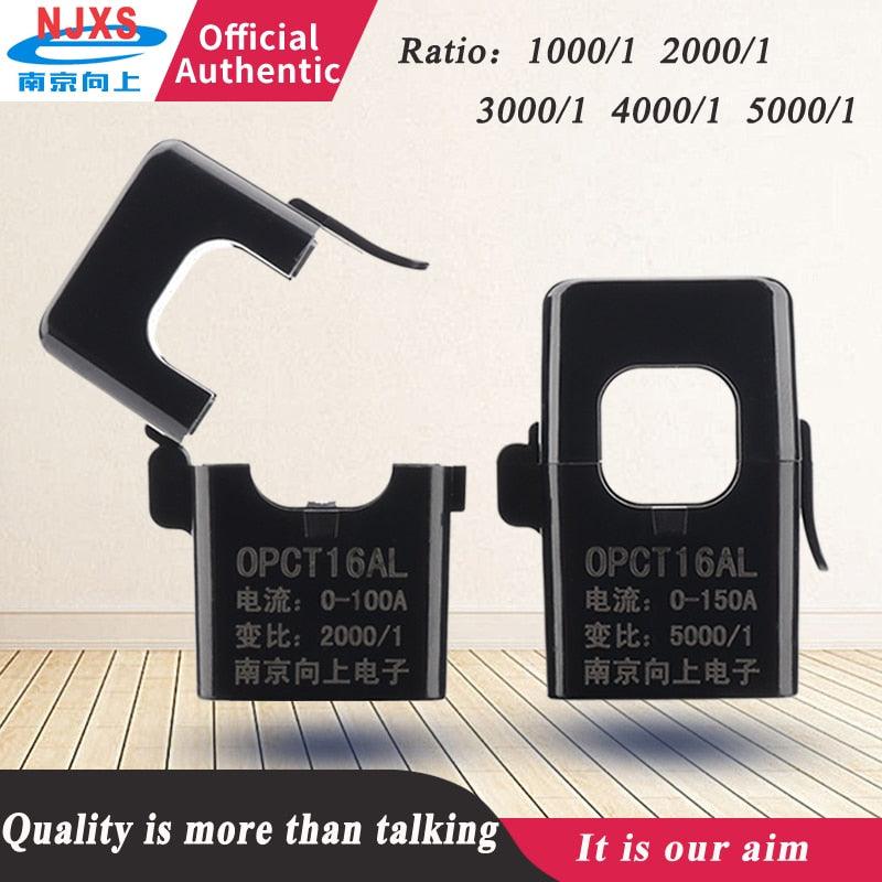 split core current transformer, clamp on current sensor, opct current transformer, 1000:1 ct, 2000:1 current transformer, 3000:1 clamp ct, 0.5 class current transformer, high frequency metering ct, open core current transformer, rj12 current sensor, ac current transformer for ev charger, power grid monitoring ct, 5g base station current sensor
