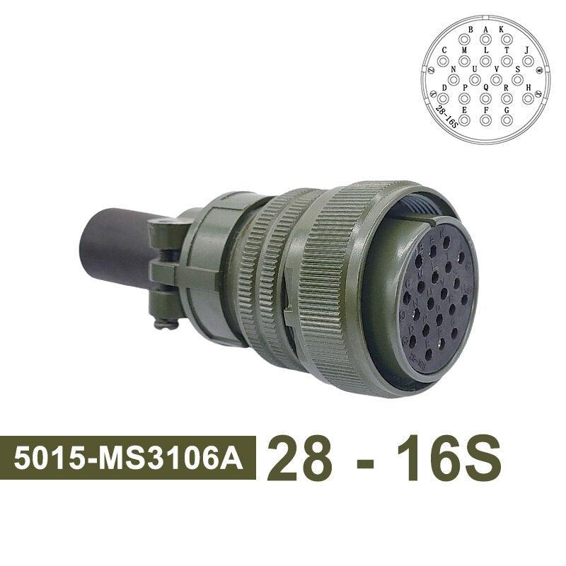 MS3102 5015 Military Specification Connectors MIL STD 28-3 28-16 28-20 MIL-C Circular Connectors MS3106 MS3108 Plug&amp;Socket.