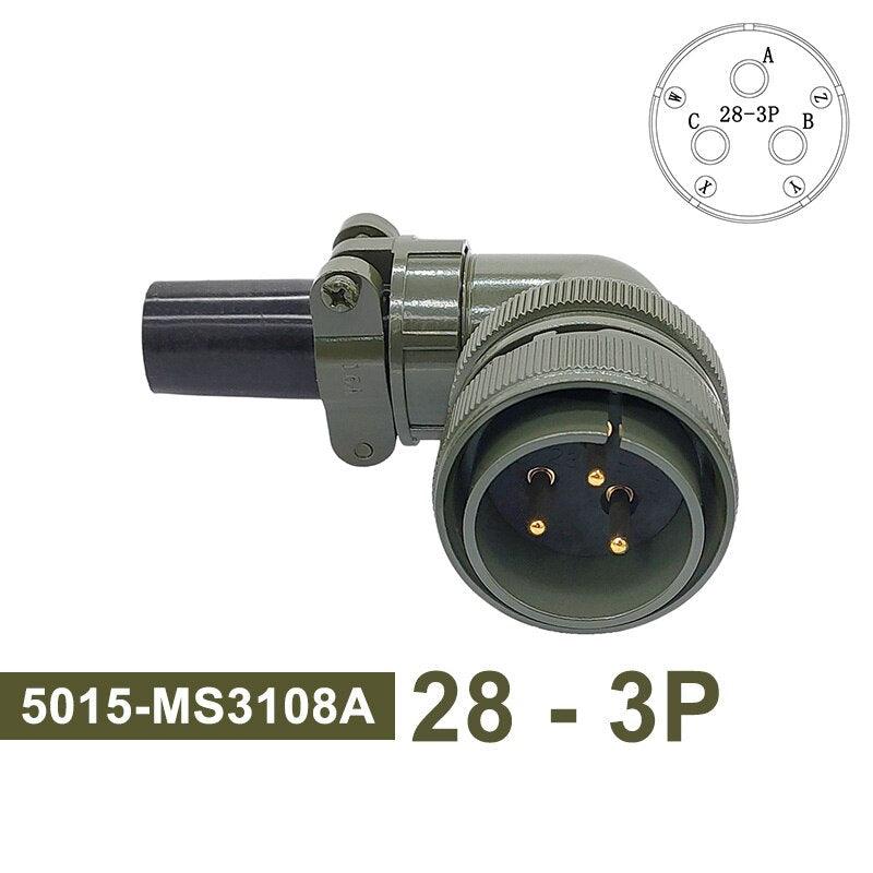 MS3102 5015 Military Specification Connectors MIL STD 28-3 28-16 28-20 MIL-C Circular Connectors MS3106 MS3108 Plug&amp;Socket.