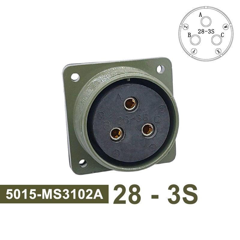 MS3102 5015 Military Specification Connectors MIL STD 28-3 28-16 28-20 MIL-C Circular Connectors MS3106 MS3108 Plug&amp;Socket.