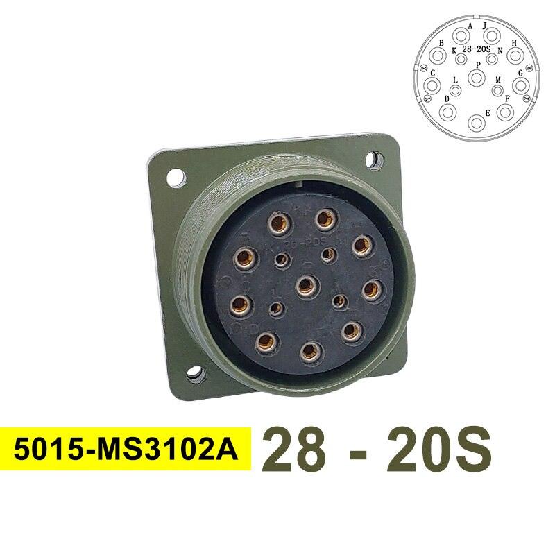 MS3102 5015 Military Specification Connectors MIL STD 28-3 28-16 28-20 MIL-C Circular Connectors MS3106 MS3108 Plug&amp;Socket.