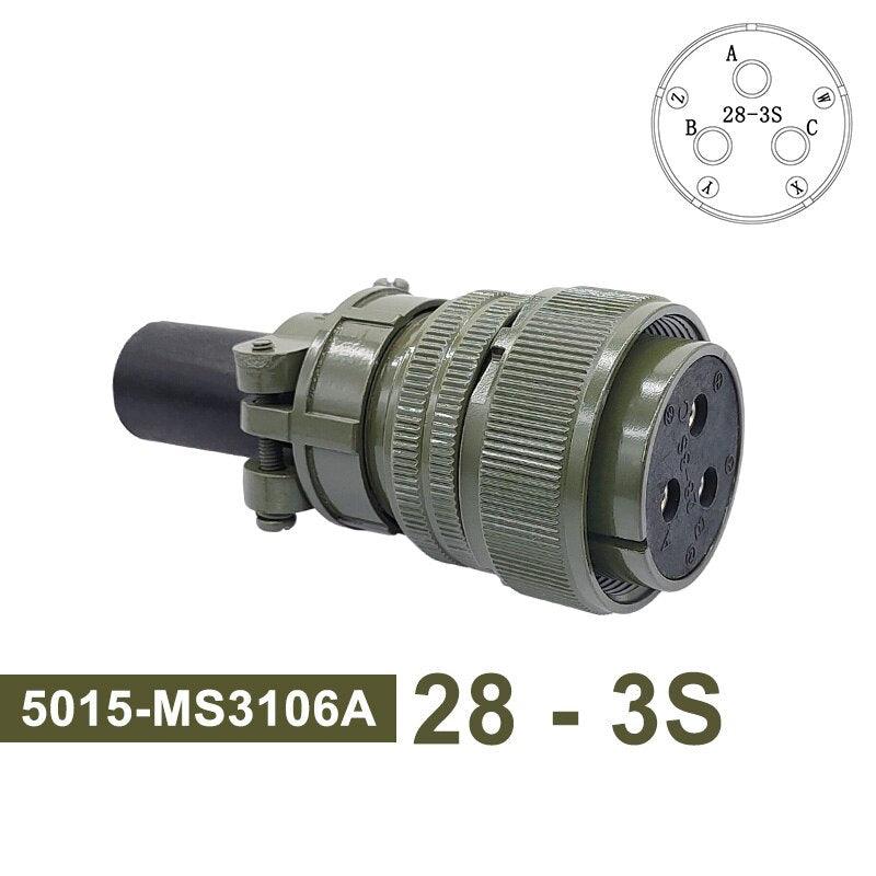 MS3102 5015 Military Specification Connectors MIL STD 28-3 28-16 28-20 MIL-C Circular Connectors MS3106 MS3108 Plug&amp;Socket.