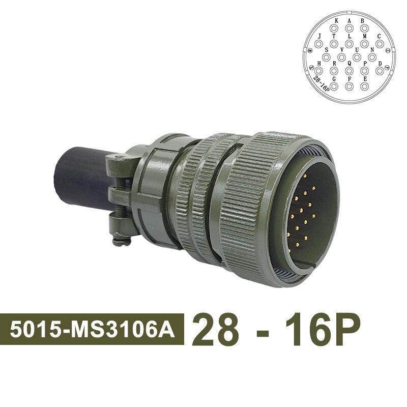 MS3102 5015 Military Specification Connectors MIL STD 28-3 28-16 28-20 MIL-C Circular Connectors MS3106 MS3108 Plug&amp;Socket.