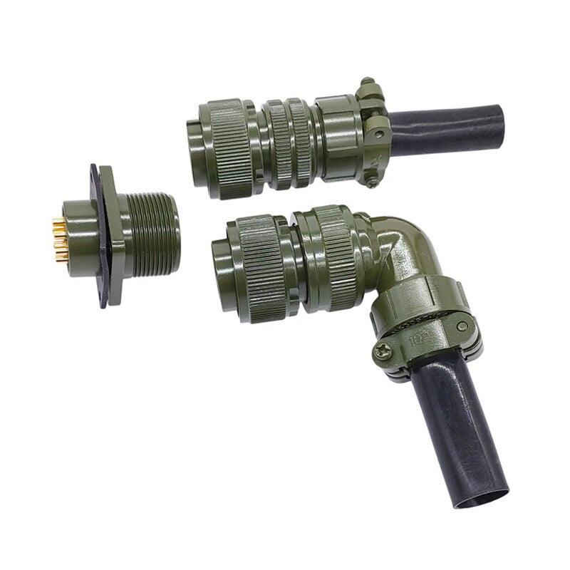 MS3102A MIL-C 5015 Military Specification Connector 18S-12 18S-8 18S-1 Plug&amp;Socket MS3106A MS3108A MIL STD Circular Connectors.