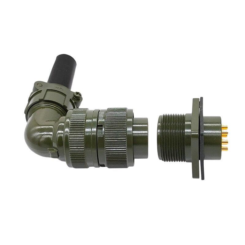 MS3102A MIL-C 5015 Military Specification Connector 18S-12 18S-8 18S-1 Plug&amp;Socket MS3106A MS3108A MIL STD Circular Connectors.