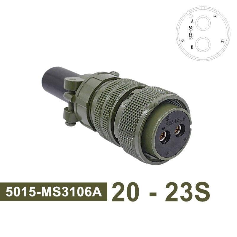 MS3102A Military Specification Connector 5015 MIL STD 20-23 Circular Connectors MIL-C 20-19 20-4 Plug MS3106A MS3108A Socket.