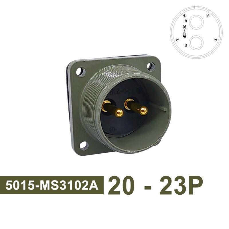 MS3102A Military Specification Connector 5015 MIL STD 20-23 Circular Connectors MIL-C 20-19 20-4 Plug MS3106A MS3108A Socket.