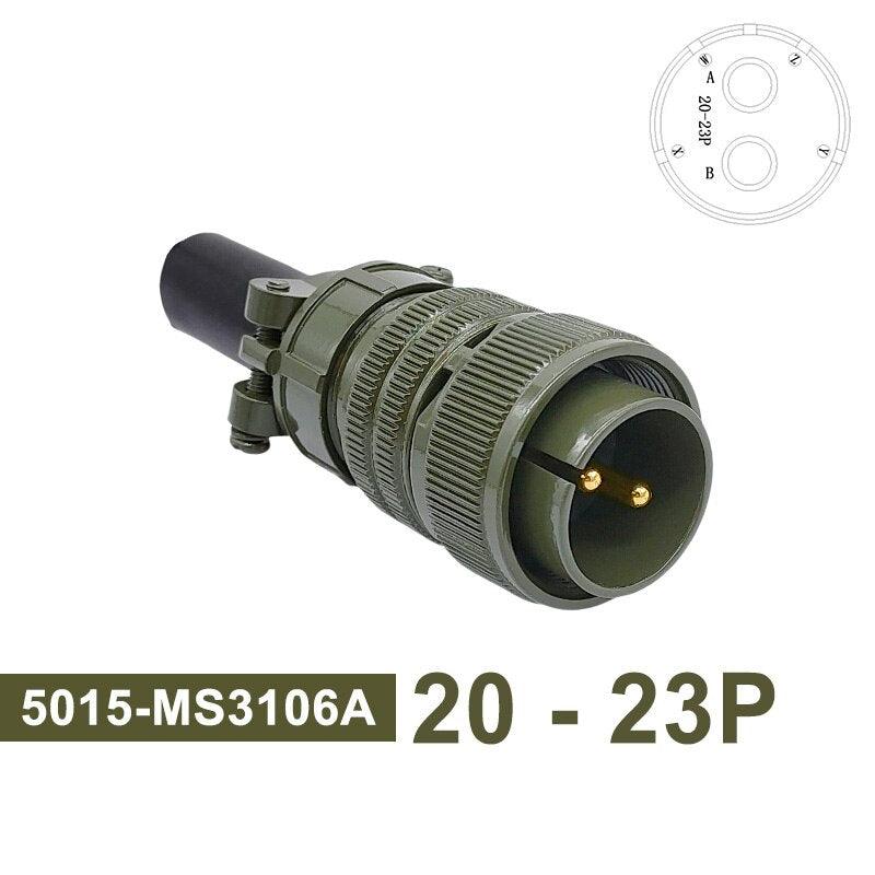 MS3102A Military Specification Connector 5015 MIL STD 20-23 Circular Connectors MIL-C 20-19 20-4 Plug MS3106A MS3108A Socket.