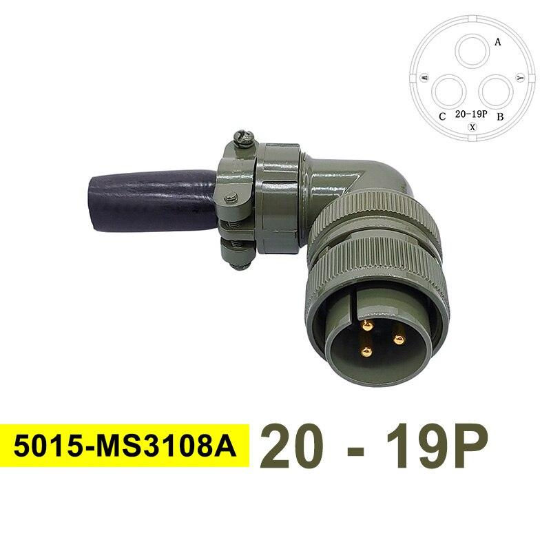 MS3102A Military Specification Connector 5015 MIL STD 20-23 Circular Connectors MIL-C 20-19 20-4 Plug MS3106A MS3108A Socket.