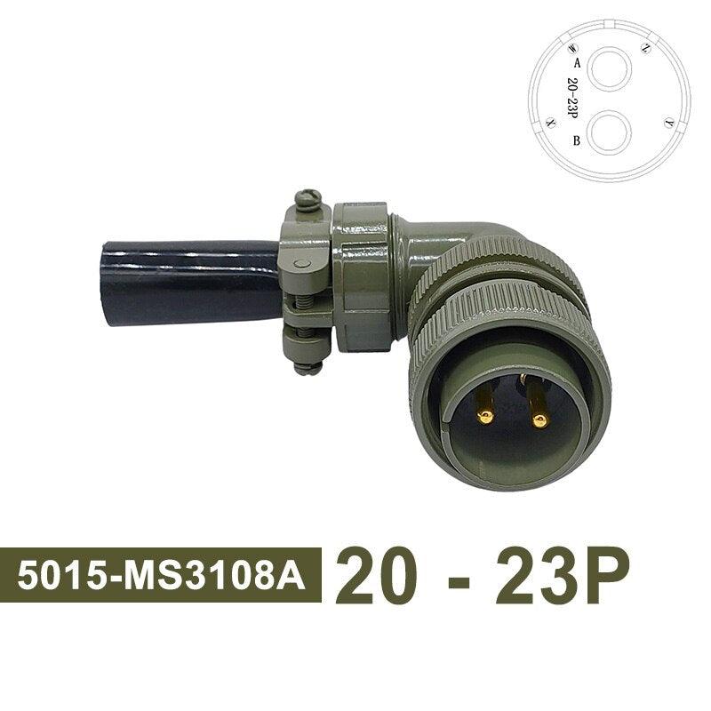 MS3102A Military Specification Connector 5015 MIL STD 20-23 Circular Connectors MIL-C 20-19 20-4 Plug MS3106A MS3108A Socket.