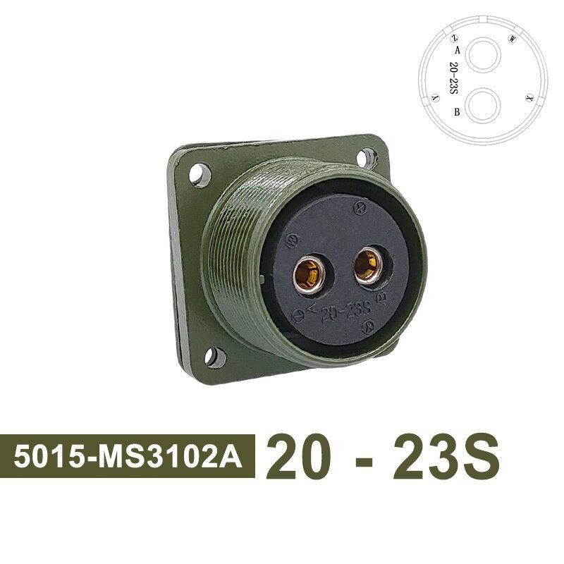 MS3102A Military Specification Connector 5015 MIL STD 20-23 Circular Connectors MIL-C 20-19 20-4 Plug MS3106A MS3108A Socket.