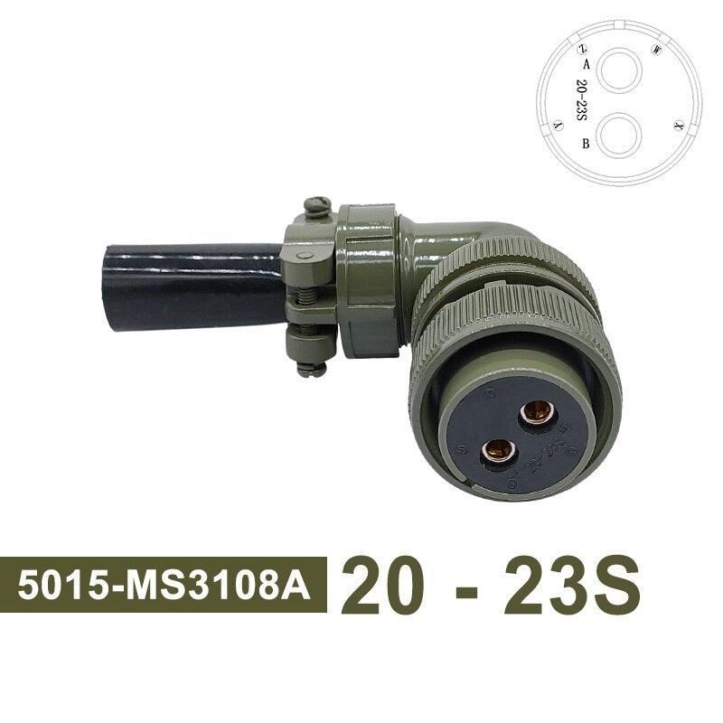 MS3102A Military Specification Connector 5015 MIL STD 20-23 Circular Connectors MIL-C 20-19 20-4 Plug MS3106A MS3108A Socket.