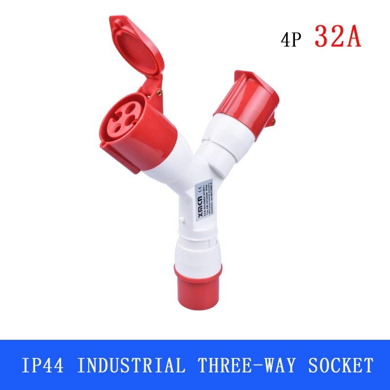 Multi-functional Waterproof Dustproof Industrial 1 Input to 2 IP44.