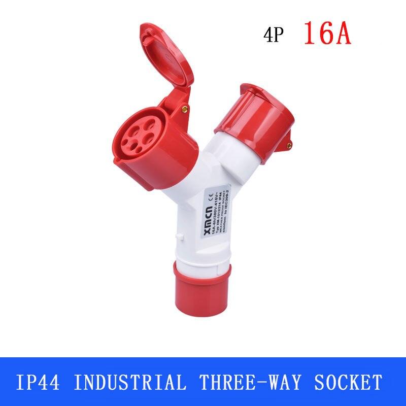 Multi-functional Waterproof Dustproof Industrial 1 Input to 2 IP44.