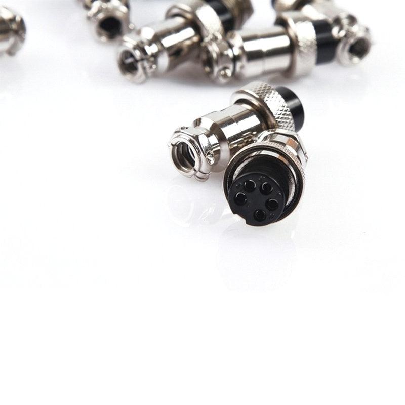 Only Female Plug 7/16 GX12  Cable Connector 2Pin3pin4pin 5pin6pin7Pin.