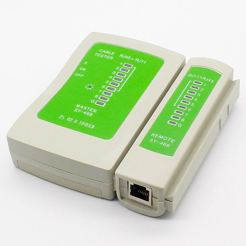 Professional RJ45 RJ11Cat5 Cat6 LAN Cable Tester Handheld Network Cable Tester Wire Telephone Line Detector Tracker Tool kit.