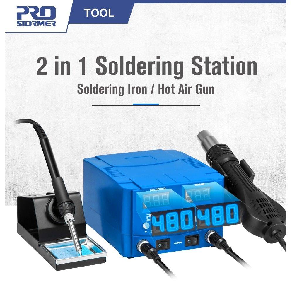 PROSTORMER- 800W SMD Soldering Station Quick Heat| AU/US/EU/UK Plug Optional.