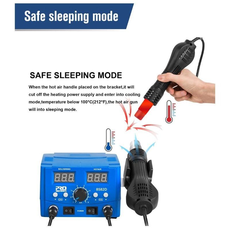 PROSTORMER- 800W SMD Soldering Station Quick Heat| AU/US/EU/UK Plug Optional.