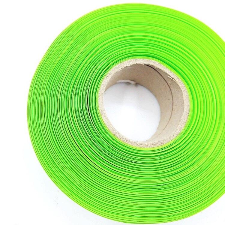 PVC Heat Shrink Tube 210mm Width Blue Multicolor Shrinkable Cable Sleeve Sheath Pack Cover for 18650 Lithium Battery Film Wrap.