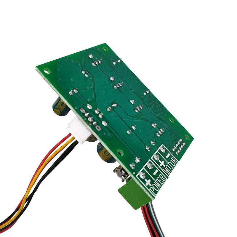 PWM DC motor speed controller Digital display  0~100% adjustable drive module 6V~60V Input Max30A.