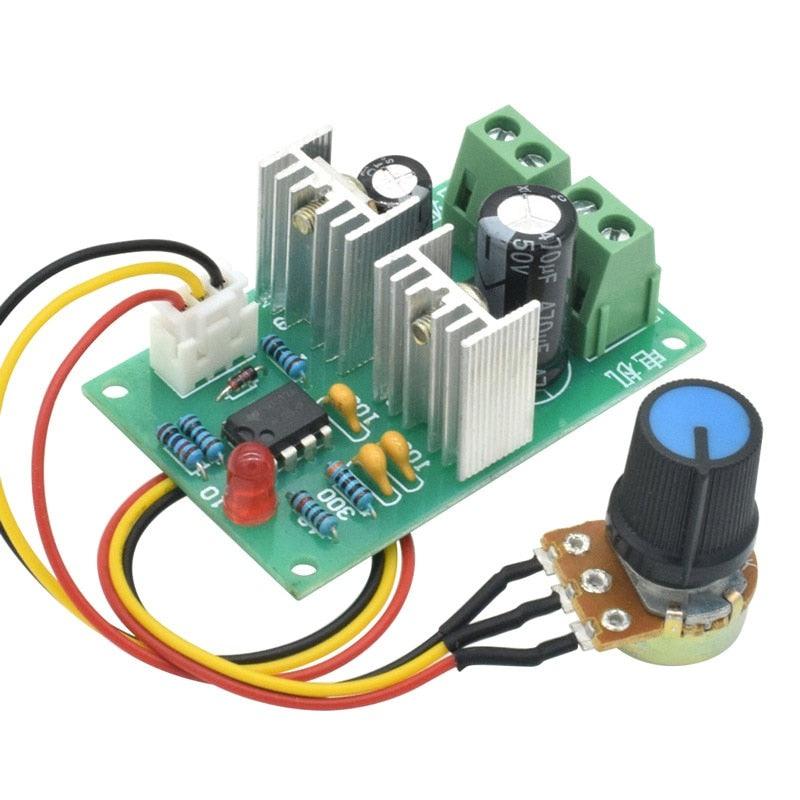 PWM speed controller DC motor 0~100% adjustable drive module Input 3A DC12-36V 100W.