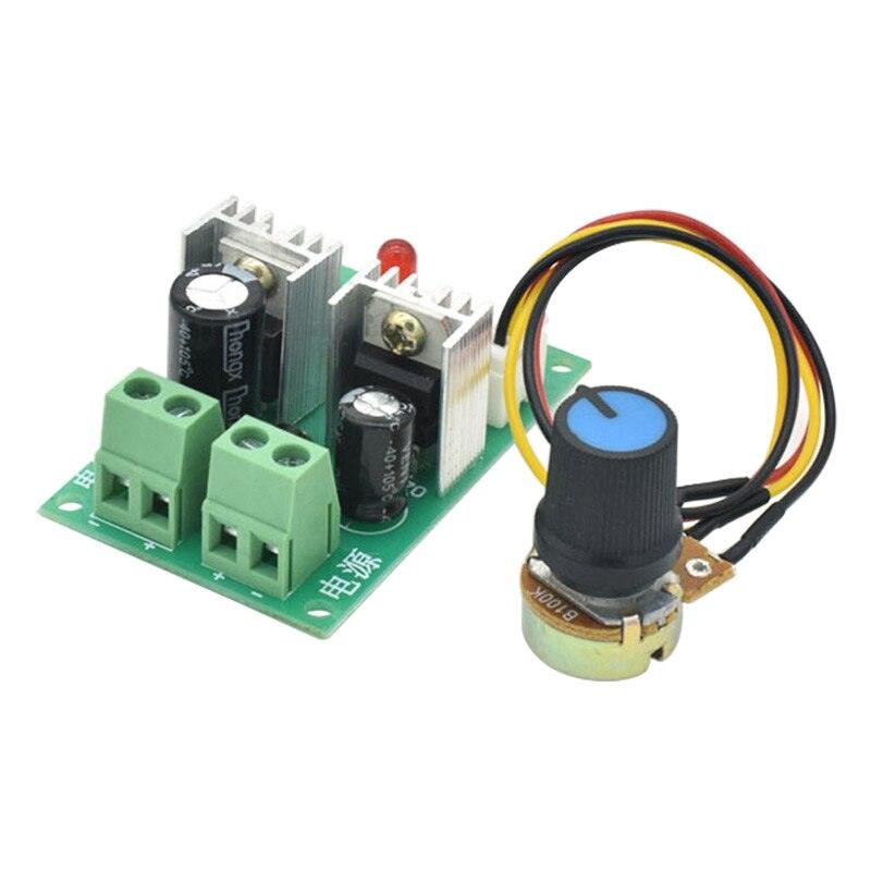 PWM speed controller DC motor 0~100% adjustable drive module Input 3A DC12-36V 100W.