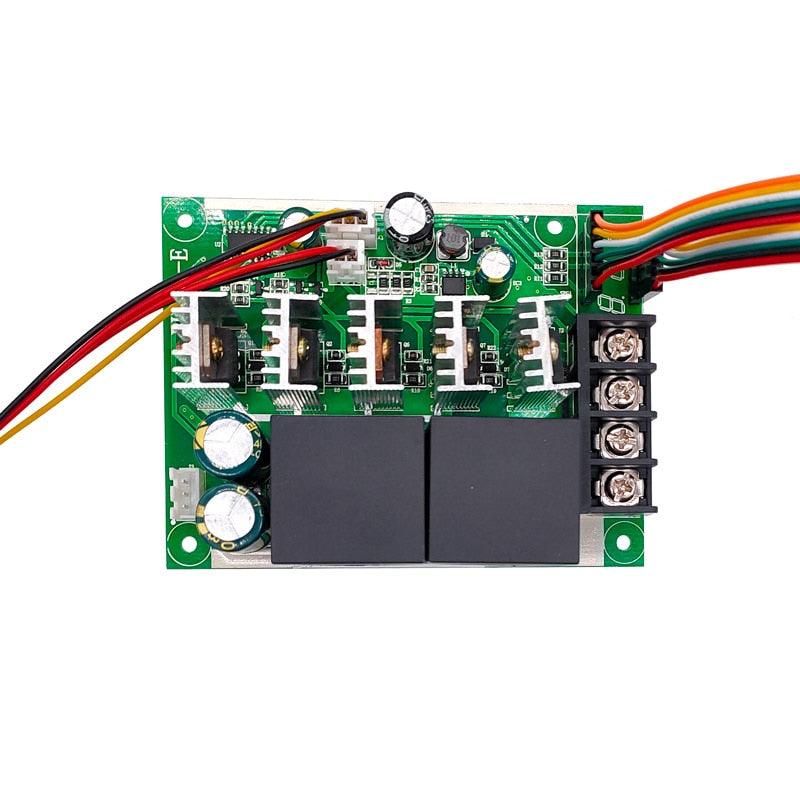 PWM speed controller  DC motor Digital display 0~100% adjustable drive module Input MAX60A 12V 24V.