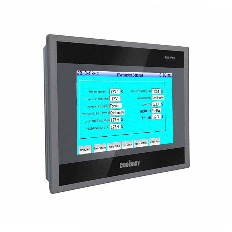 QM3G-70KFH 7 Inch Programmable Touch Panel HMI PLC Integrated Industrial Controller.