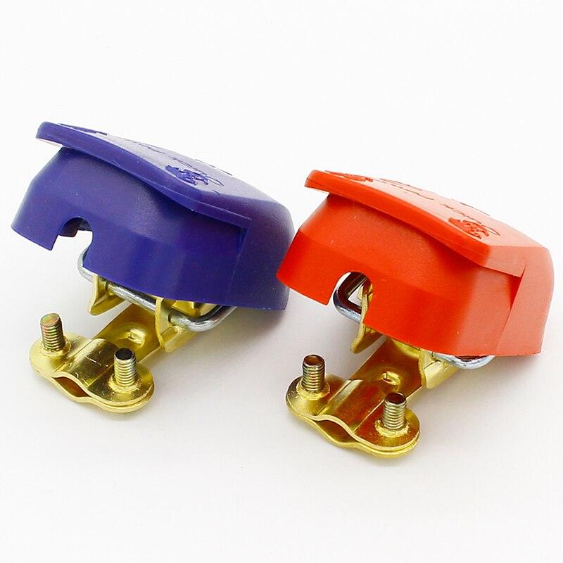 Quick Release Battery Terminals Clamps Connectors 12V ONE Pair Car Caravan Van Motorhome ON / OFF Snap on.