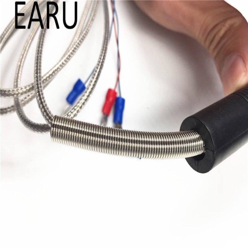 RTD PT100 3mm Diameter Sharp Probe Temperature Sensor with Handle to Measure Meat Oven Thermocouple BBQ Barbecue Somker Kitchen.