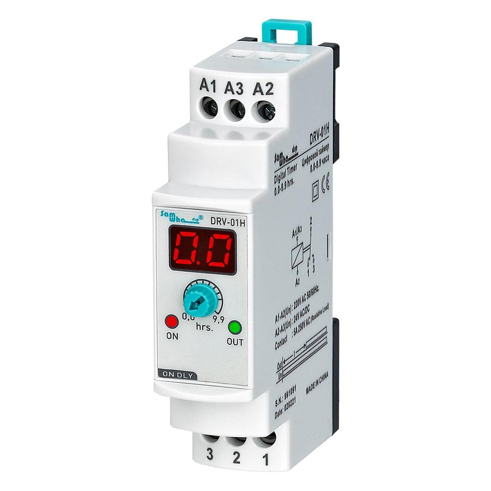 120v adjustable time delay relay