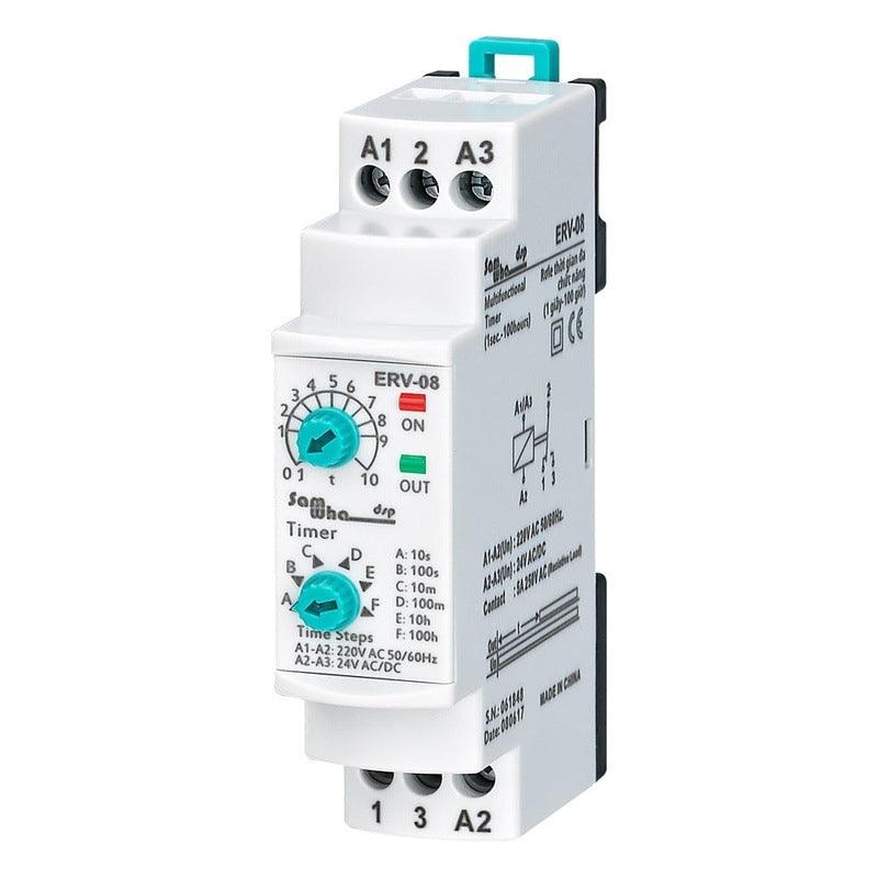 timer relay,din rail timer relay